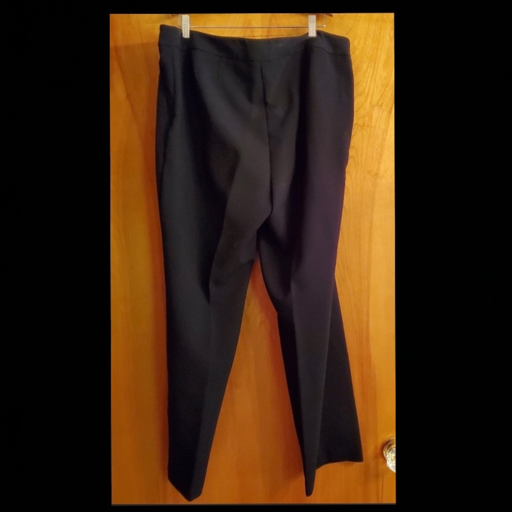 Chico's sz 3 (16) Short black dress pa… - Picture 2 of 3